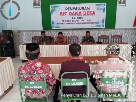 PENYALURAN BLT DD BULAN MEI-JUNI 2026